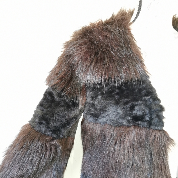 Halston Heritage faux fur coat - Picture 3 of 12